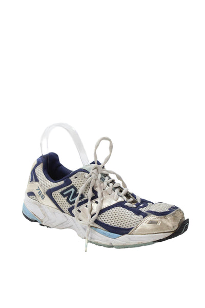 New Balance Women's Lace Up Multicolor Rubber Sole Trainer Sneakers Size 9