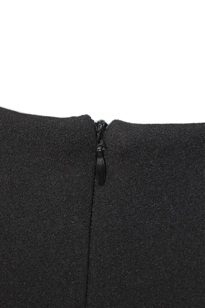 Zara Women Straight Pencil Long Black Skirt Size XS