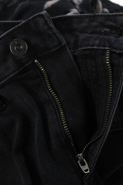 Hidden Womens Black Bootcut Flared Jeans Mid Rise Size 25