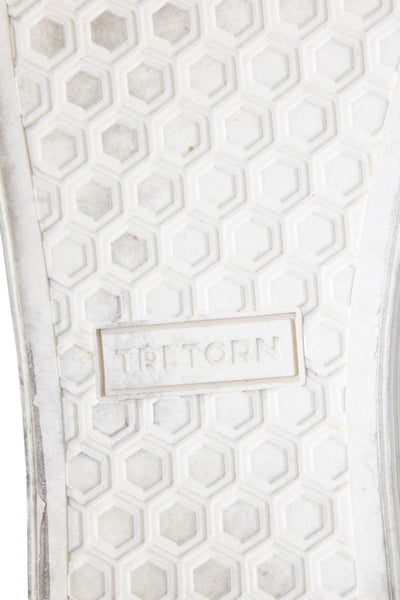 Tretorn Womens Lace-Up Low-Top Casual Fashion Sneakers Blue Size 7