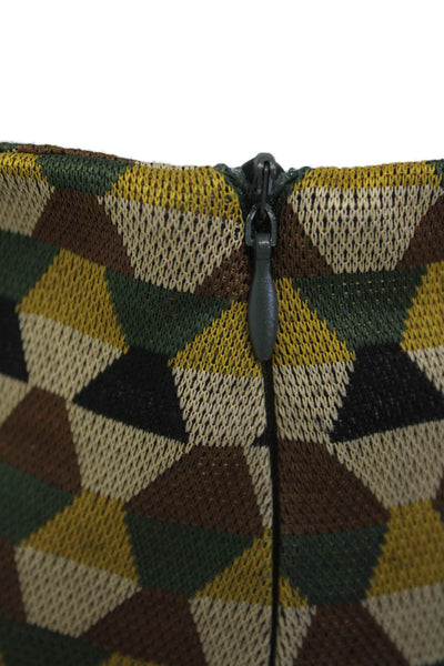 Zara Women Geometric Beige Pants Size S