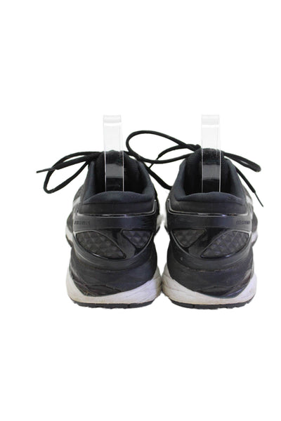Asics Womens Dynamic DuoMax Lace-Up Running Athletic Sneakers Black Size 8