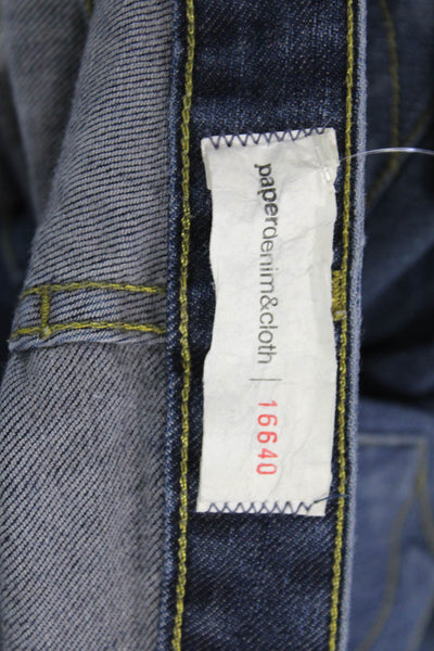 Paper Denim + Cloth Womens Dark Blue Bootcut Flared Jeans Size 23