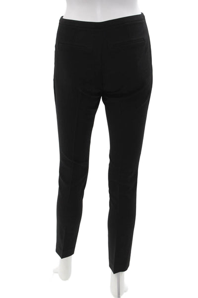 Tahari Women Ankle Dress Pants Black Button Inseam 28 Size 0