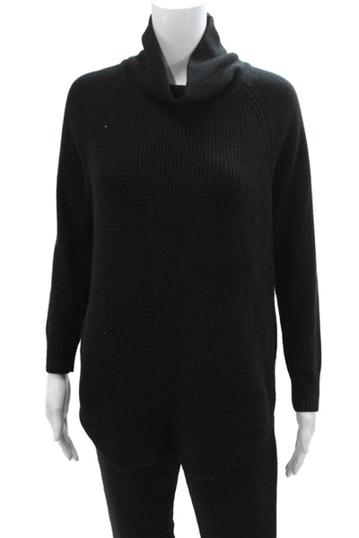 Athleta Unisex Black Turtleneck Pullover Sweater Size S