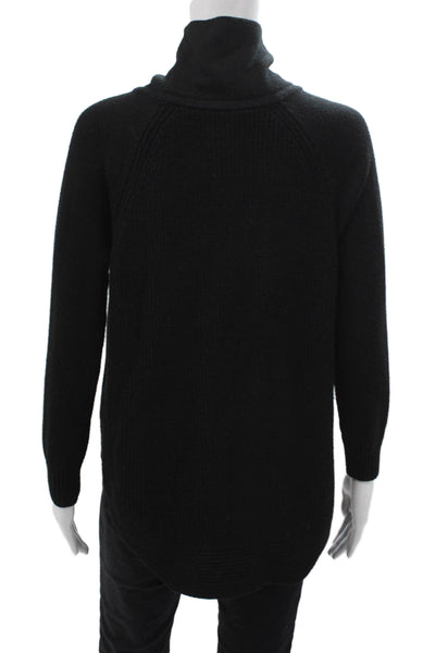 Athleta Unisex Black Turtleneck Pullover Sweater Size S