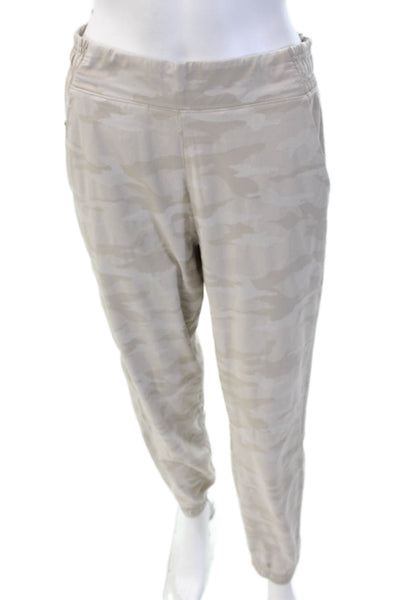 Athleta Women Beige Camo Jogger Pants Size 6
