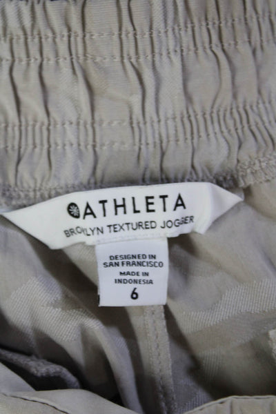Athleta Women Beige Camo Jogger Pants Size 6