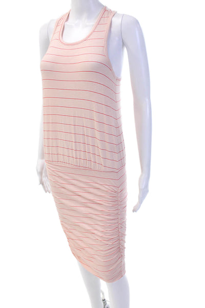 Sundry Womens Tank Dress Pink Knee Length Sleeveless Size 0