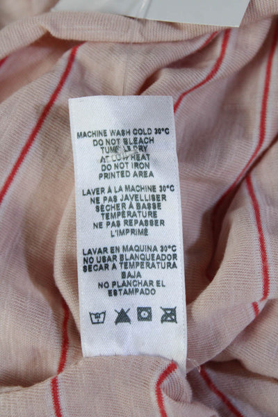 Sundry Womens Tank Dress Pink Knee Length Sleeveless Size 0
