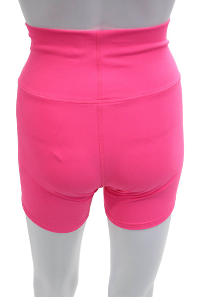 Terez Unisex Pink Biker Shorts Size S