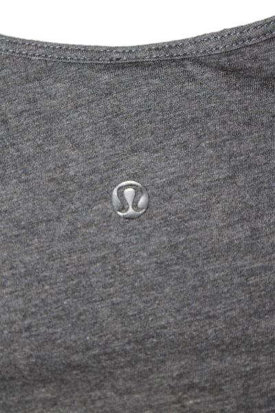 Lululemon Women Cropped Camisole Dark Gray Size 6