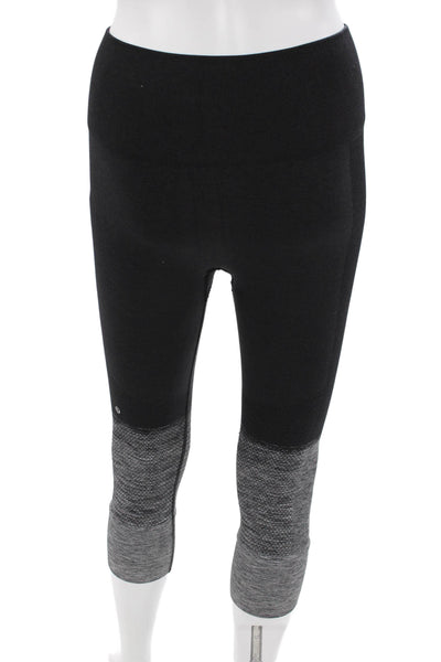 Lululemon Women Cropped Capri Leggings Black Size 4