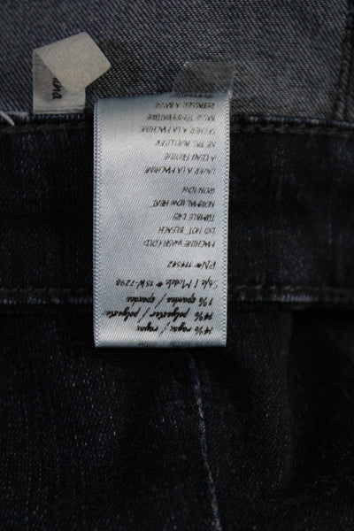 Blank NYC Women Skinny Ankle Jeans Dark Blue Button Mid Rise Size 28