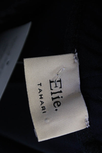Elie Tahari Women Cropped Sweatpants Black Size M