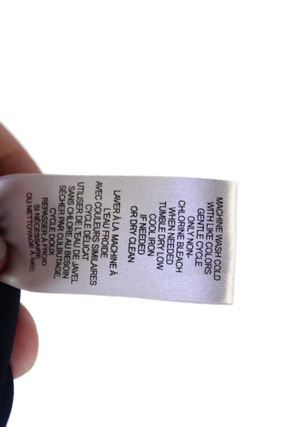 Elie Tahari Women Cropped Sweatpants Black Sz M