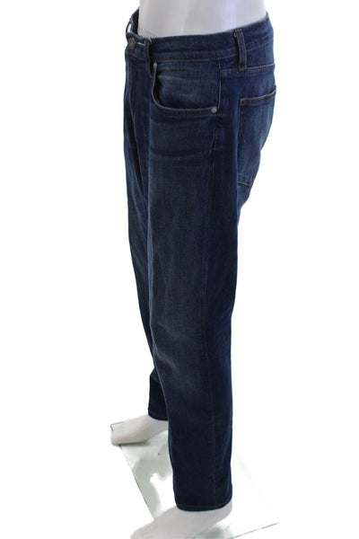 J Brand Mens Straight Tapered Dark Blue Jeans Size 34