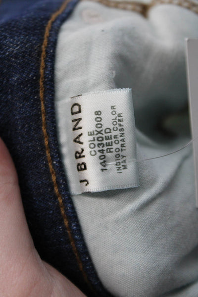 J Brand Mens Straight Tapered Dark Blue Jeans Size 34