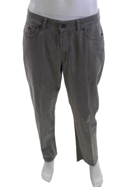 Atelier Gardeur Men Chinos Gray Size 35