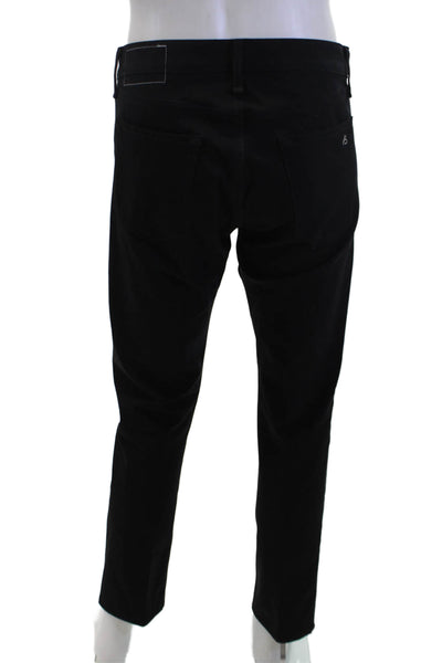 Rag & Bone Mens Cropped Black Pants Size 33