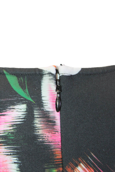 Jonathan Cohen Womens Bodycon Pencil Dress Black Long Sleeve Size 2XL