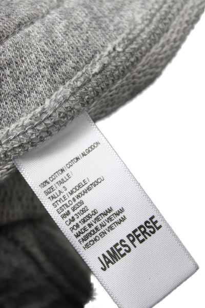 Standard James Perse Women Straight Pencil Skirt Gray Cotton Size 3