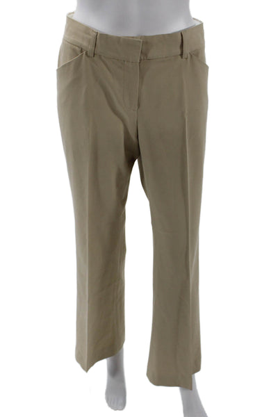 Theory Unisex Chino Khakis Beige Button Size 10