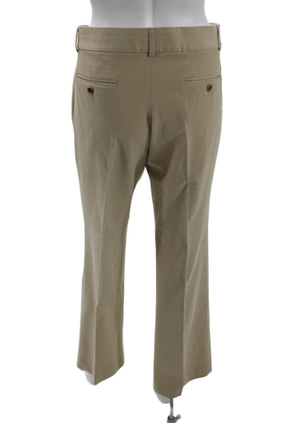 Theory Unisex Chino Khakis Beige Button Size 10