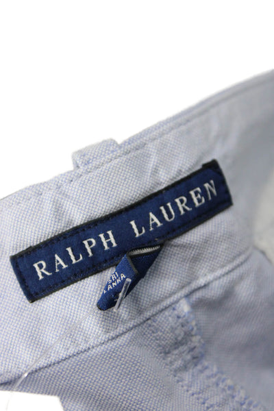 Polo Ralph Lauren Mens Light Blue Cotton Chino Shorts Size 10