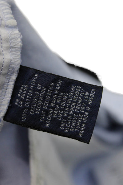 Ralph Lauren Blue Label, Mens Chino Shorts Light Blue Cotton Size 10