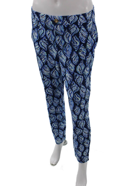 Lilly Pulitzer Women Ankle Blue Pants Size 10