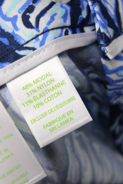 Lilly Pulitzer Women Ankle Blue Pants Size 10