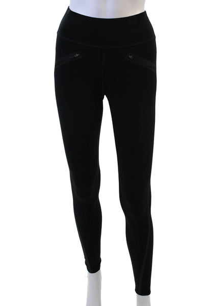 Spanx by Sara Blakely Women Ankle Jegging Black Nylon-Spandex Petites Size S