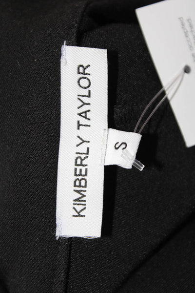 Kimberly Taylor Unisex Cargo Cropped Army Black Zip Pants Size S