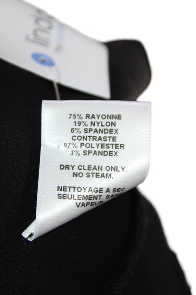 Velvet by Graham & Spencer Women Black Blazer Rayon Blend Long Sleeve Size S