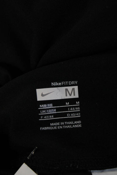 Nike Women's Pull-On Straight Leg Athletic Lounge Pants Black Size M