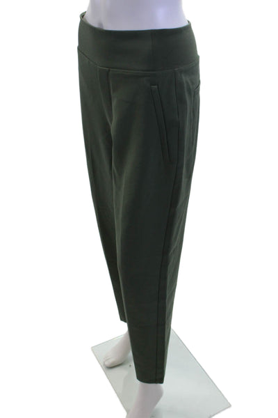 Athleta Women Cropped Ankle Pants Green Size 4