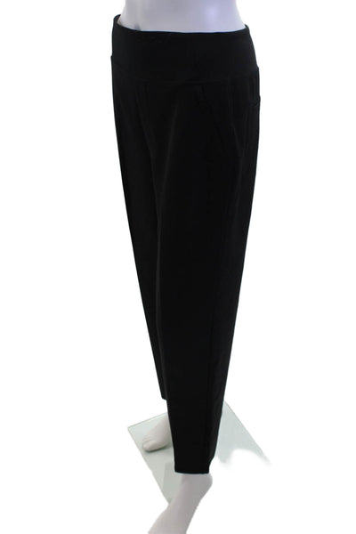 Athleta Womens Black Cropped Ankle Pants Size 4