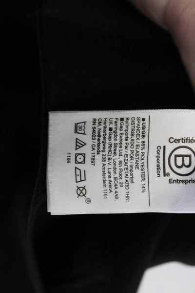 Athleta Unisex Cargo Jogger Pants Black Zip Size 4