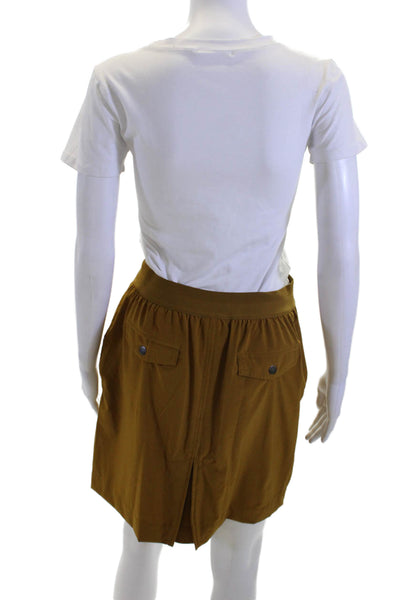 Athleta Women Mini Cargo Skort Brown Size 6