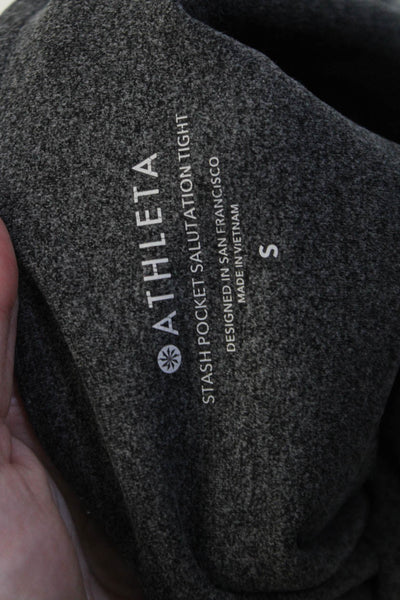 Athleta Women Dark Gray Ankle Jeggings Size S