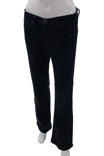 J Brand Womens Dark Blue Bootcut Jeans High Rise Button 98% Cotton Size 29