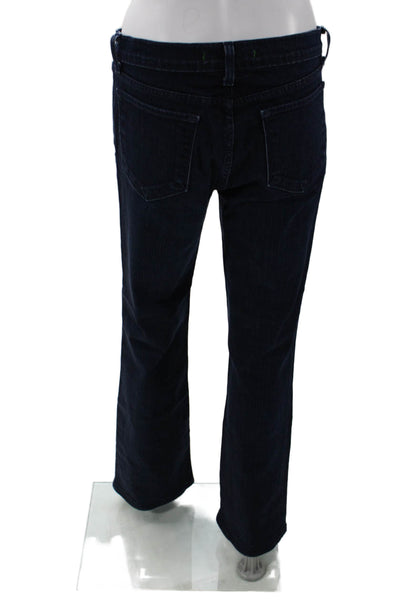 J Brand Womens Dark Blue Bootcut Jeans High Rise Button 98% Cotton Size 29