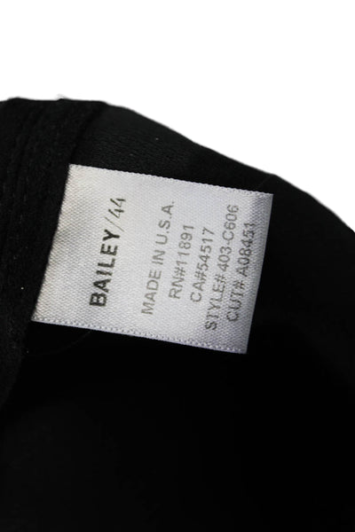 Bailey 44 Women Gothic Black Round Neck Short Sleeve T-Shirt Size L
