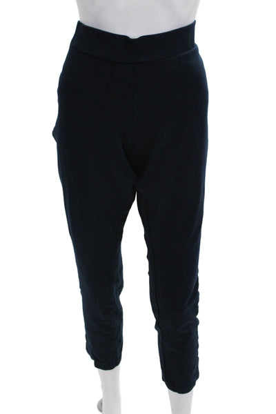 NYDJ Women Cropped Ankle Pants Dark Blue Size M
