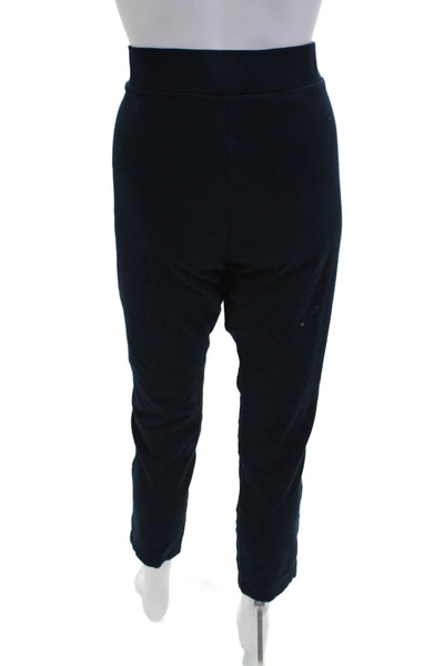 NYDJ Women Cropped Ankle Pants Dark Blue Size M