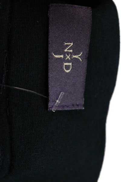 NYDJ Women Cropped Ankle Pants Dark Blue Size M