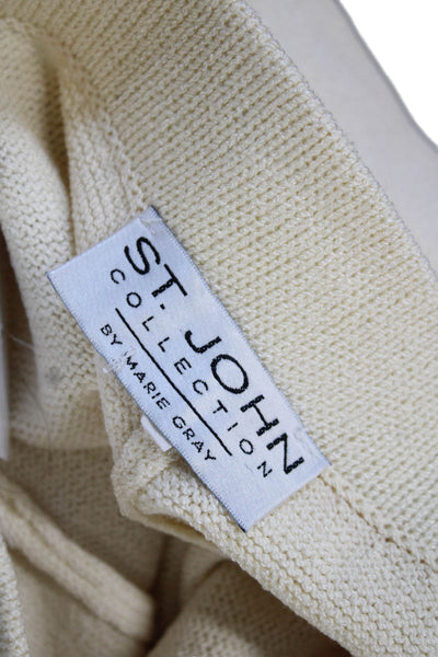 St. John Collection By Marie Gray Women Dress Pants Beige Size 4