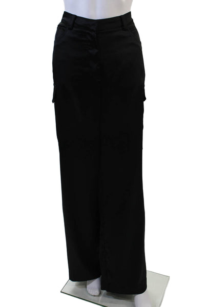 Generation Love Women Cargo Pants Black Size 8