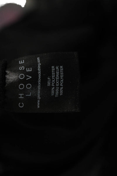 Generation Love Women Cargo Pants Black Size 8
